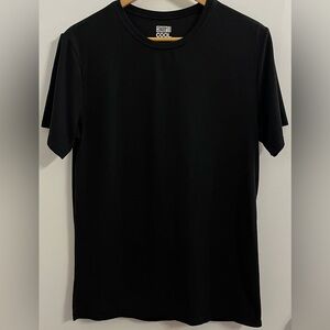32 Degrees Cool Black Short Sleeve Performance T-Shirt Men's Medium